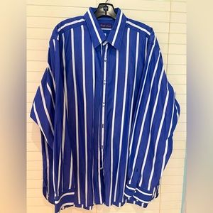 Ralph Lauren purple label men’s cotton button up shirt size XL
